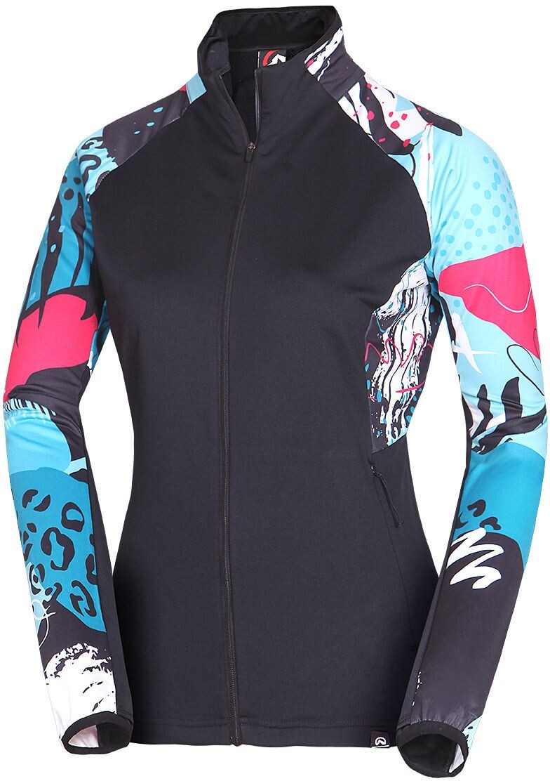 Northfinder ZLIECHOVA 2 dámska mikina splashblack MI-46252SKP-654 Veľkosť: S