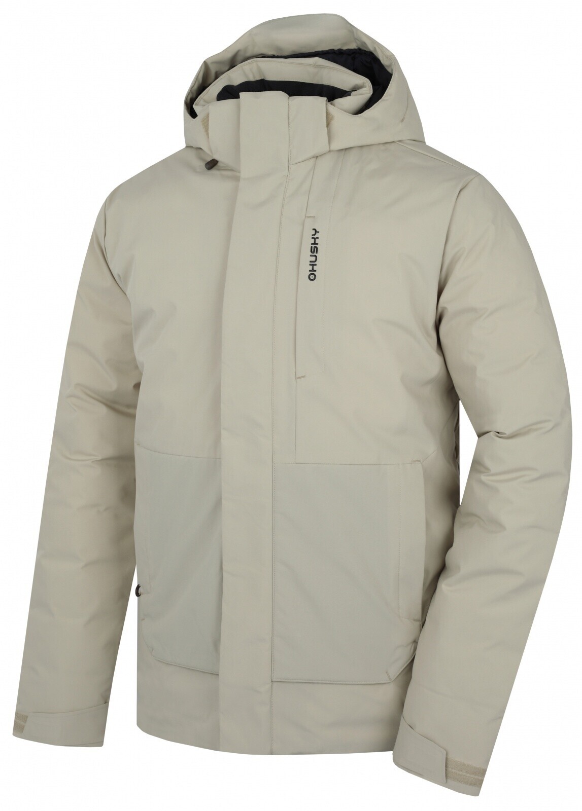 Husky Pánska hardshellová plnená bunda Nurme M beige Veľkosť: L