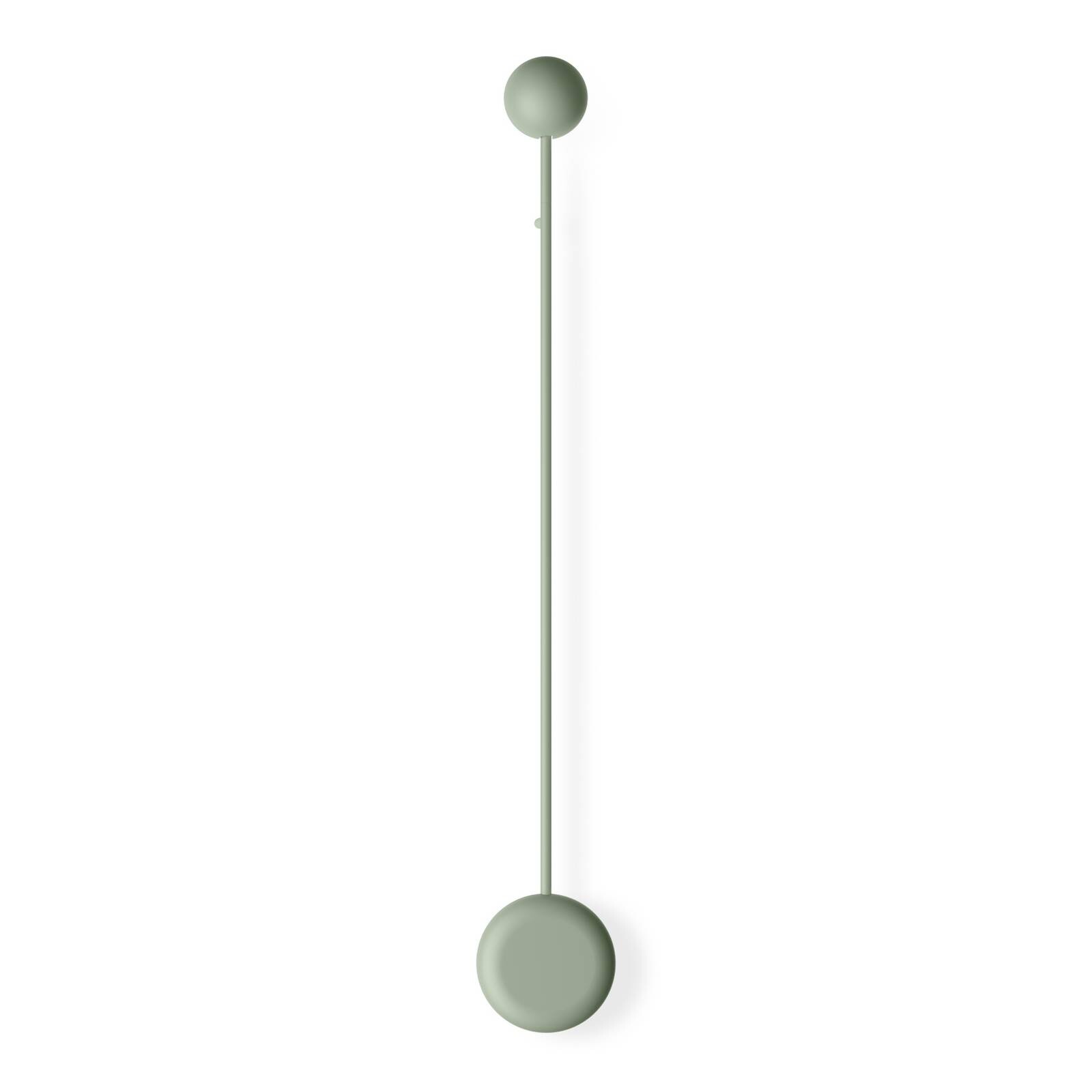 Vibia Pin 1692 LED nástenné svietidlo, 70 cm, zelené