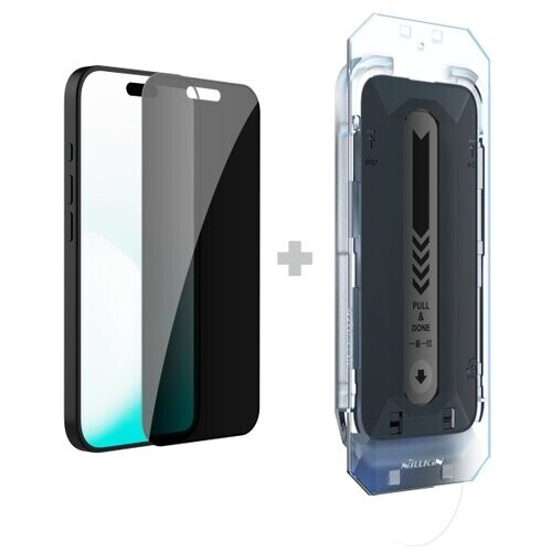 Nillkin Tvrzené Sklo 0.25mm Guardian 2.5D pro Apple iPhone 17 Pro Max Black (s aplikátorem)