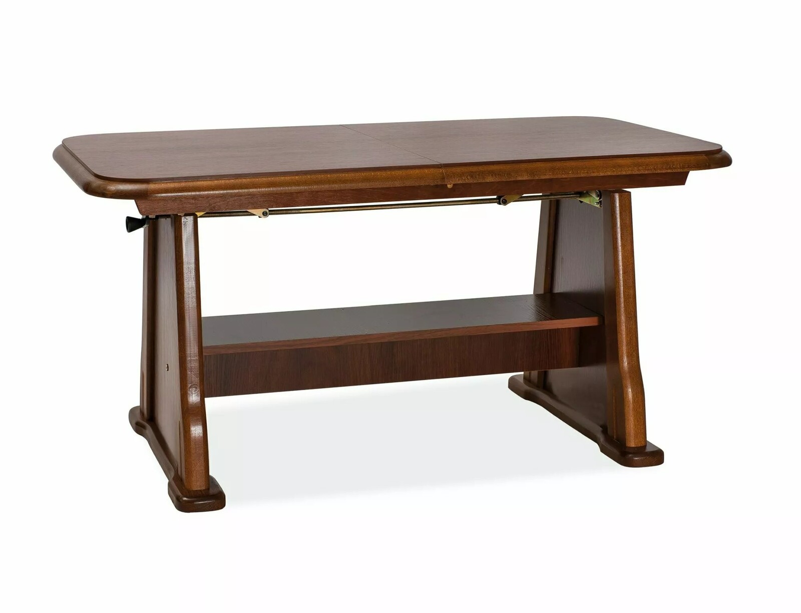 Rozkládací konferenční stolek Beata z masivu ořech