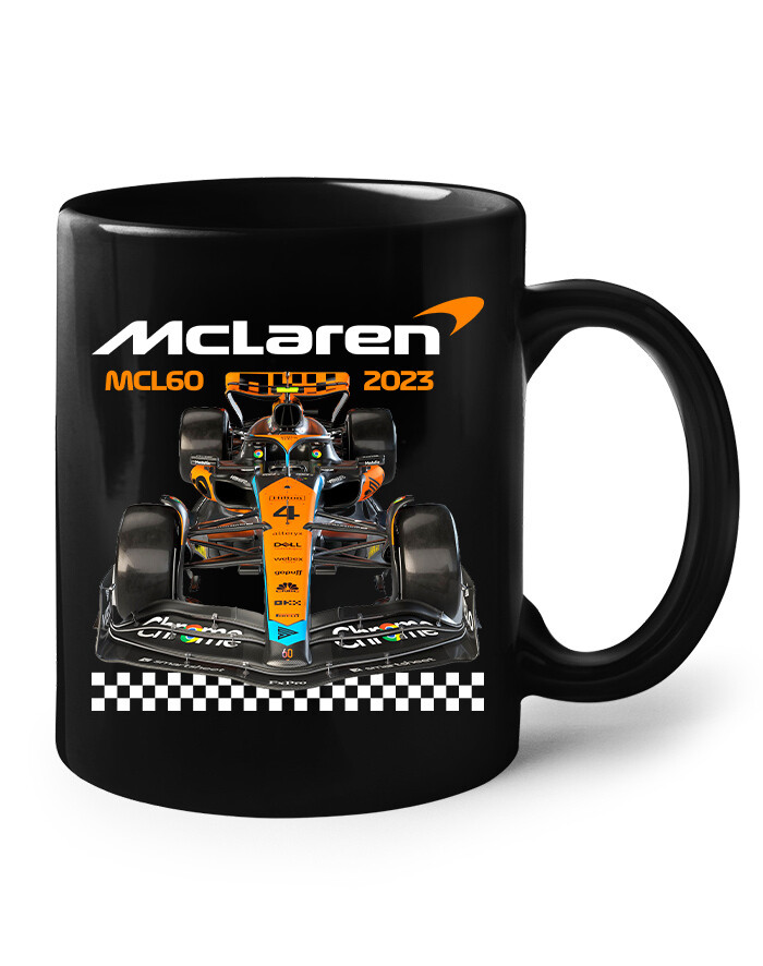 Keramický hrnček s potlačou  McLaren -  hrnček pre milovníkov F1