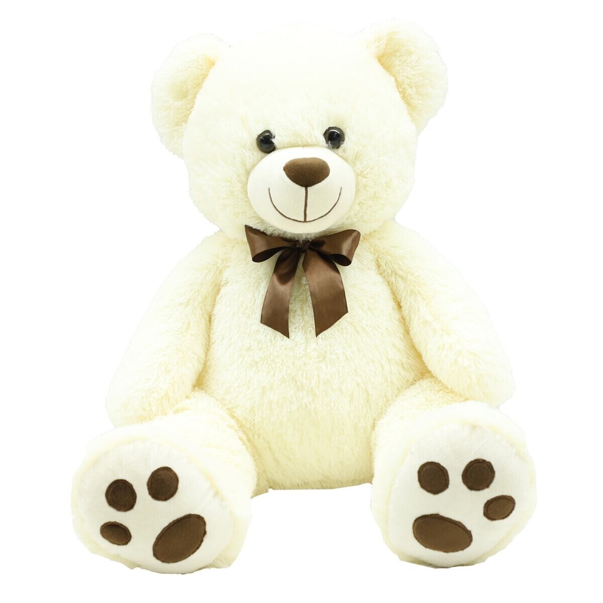STEPPOS Plyšový medvedík krémový 60 cm