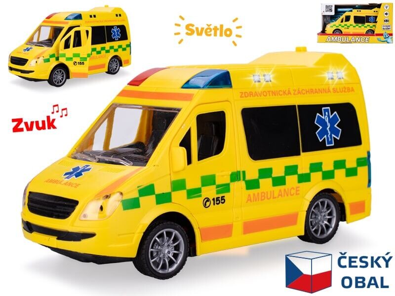 Mikro Auto ambulancia CZ 21,5 cm 1:20