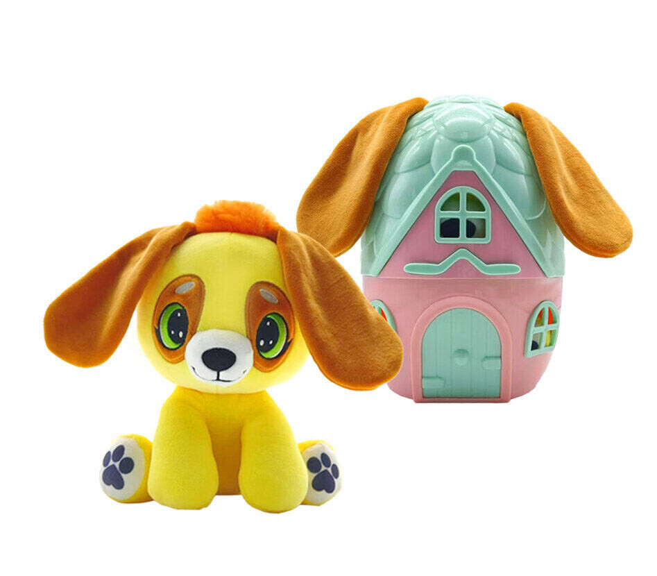 M95018 - STEPPOS PupaDorables Zvieratko v domčeku - Sunny Snout - žlté