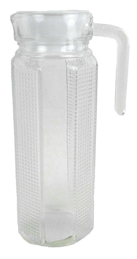 MAKRO - Džbán sklenený 1L, 9x25x13cm