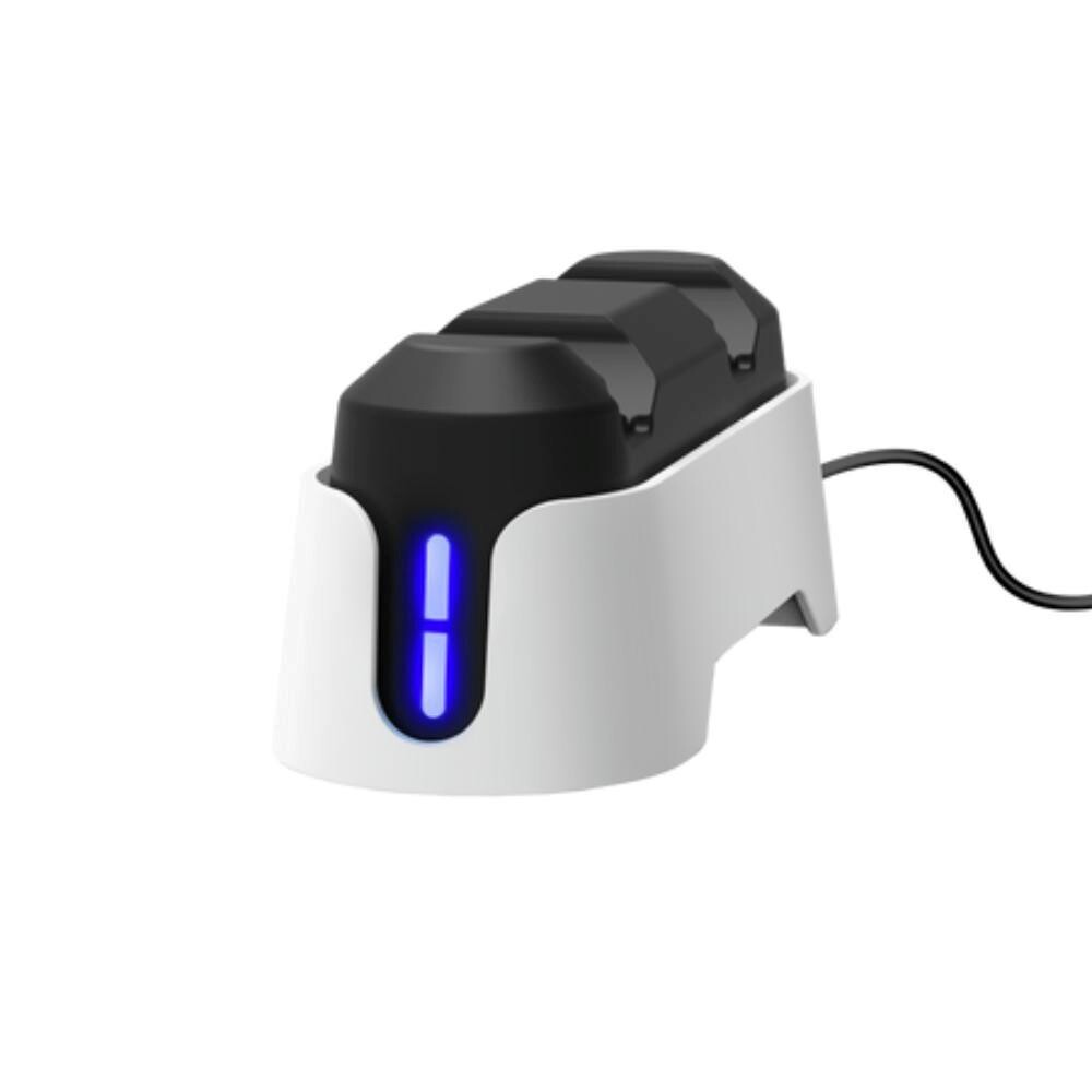 TRUST Nabíjacia stanica GXT 228, Pro 2 PS5 Ovládače, biela