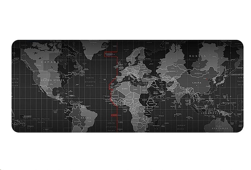 WG - Podložka pod myš WG1 / mapa sveta / 300x750mm