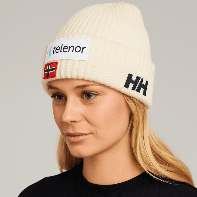 Zimná čapica Helly Hansen Soft Rib Beanie Snow White - UNI