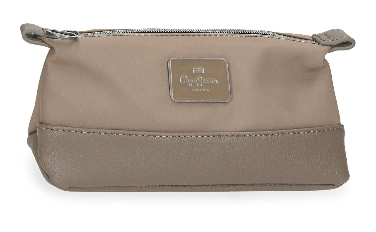 Malá kozmetická taštička Pepe Jeans Christine - taupe