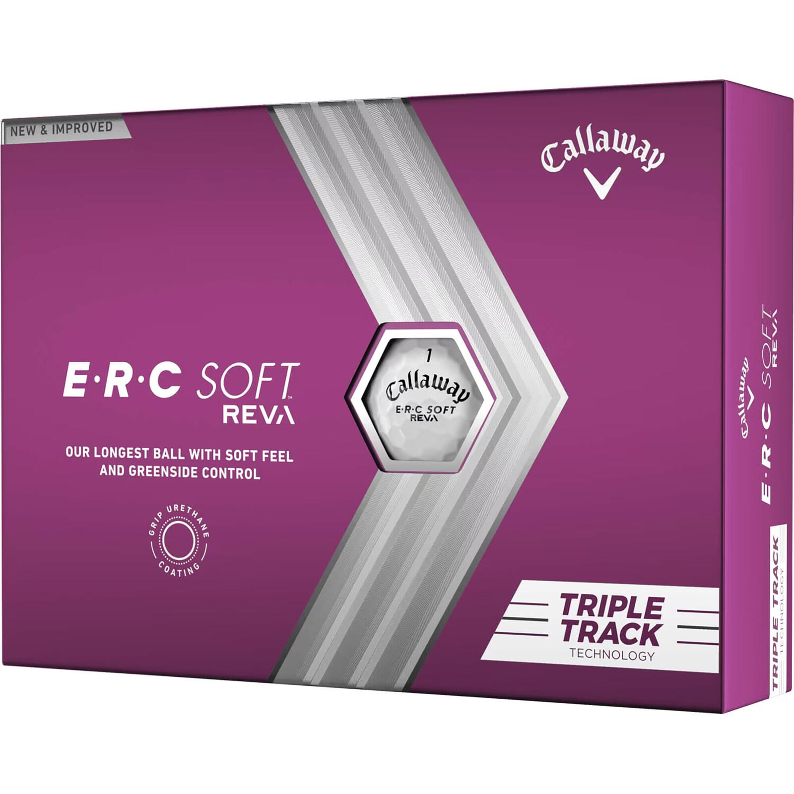 CALLAWAY ERC Soft REVA golfové loptičky 12 ks
