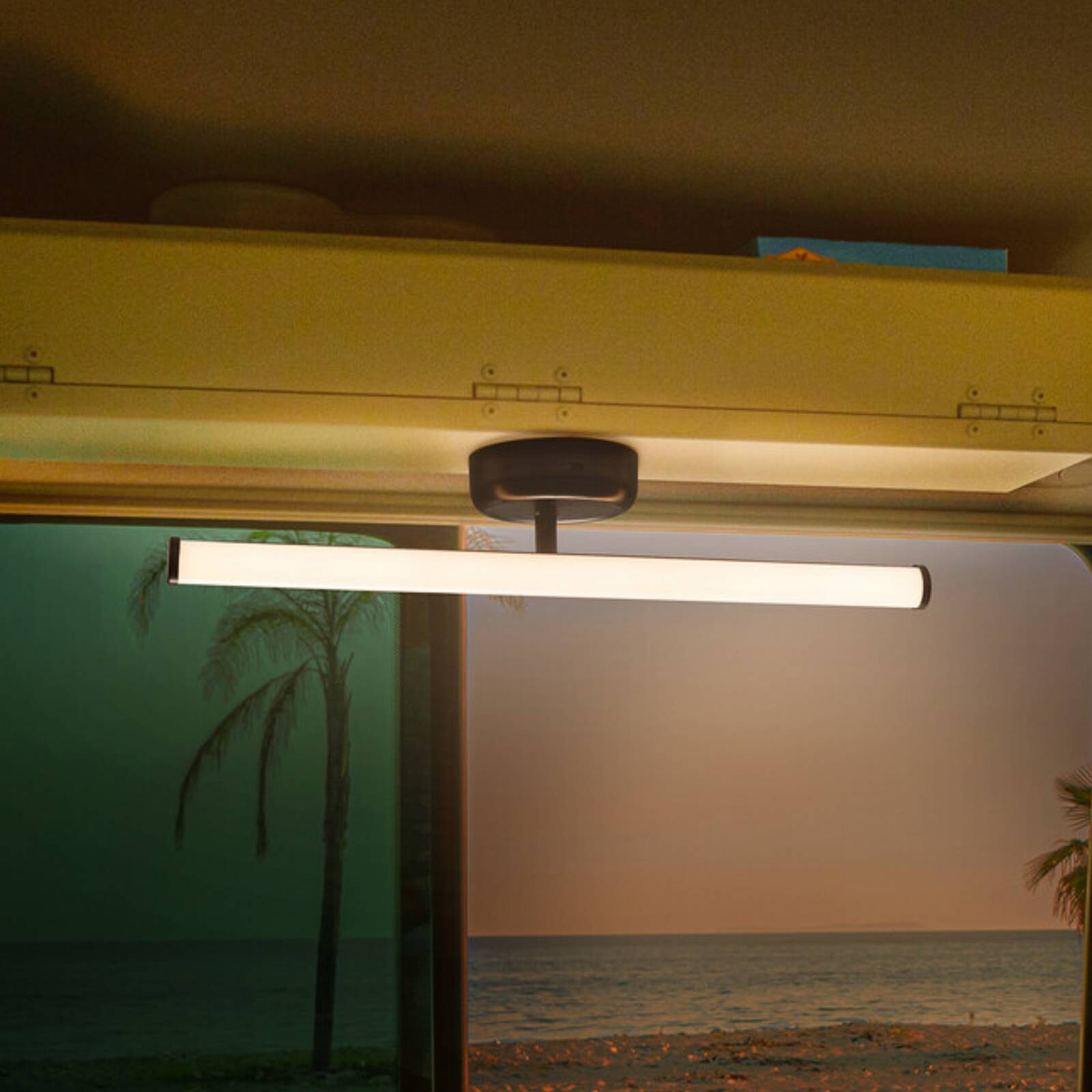 OSRAM LED akumulátorové nástenné svetlo NIGHTLUX STICK, čierne, touchdim