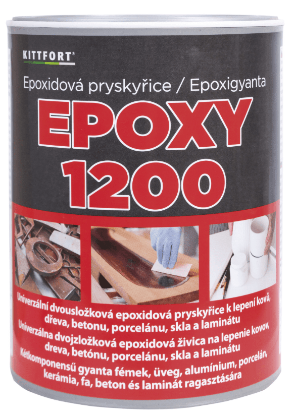 CHS EPOXY 1200 - Univerzálna epoxidová dvojzložková živica (žltohnedá, 2,5 kg (súprava s tvrdidlom))