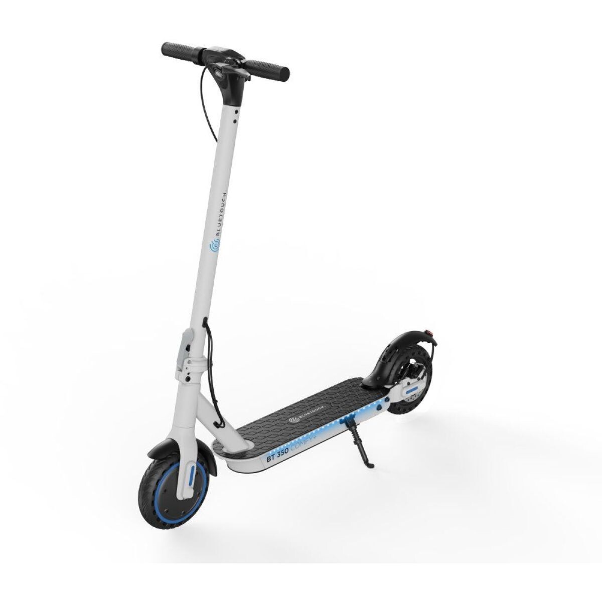 BlueTouch Elektrický skúter BT350 COMFY+ bielo-modrý