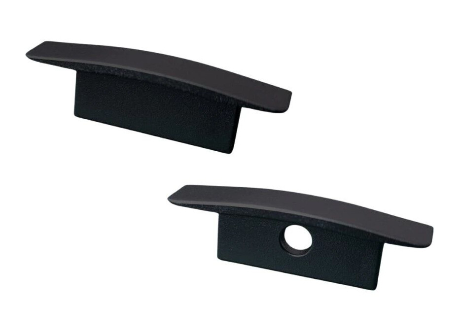 LED Solution Koncovka vstavaného profilu V26 čierna Vyberte variantu: Koncovka s otvorom LP320B-END-HOLE