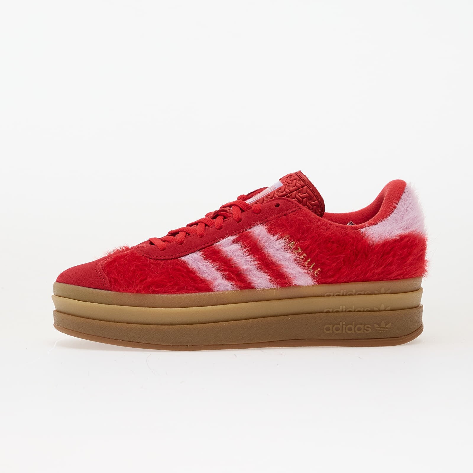 Tenisky adidas Gazelle Bold W Better Scarlet/ Bliss Lilac/ Gold Metallic EUR 40 2/3