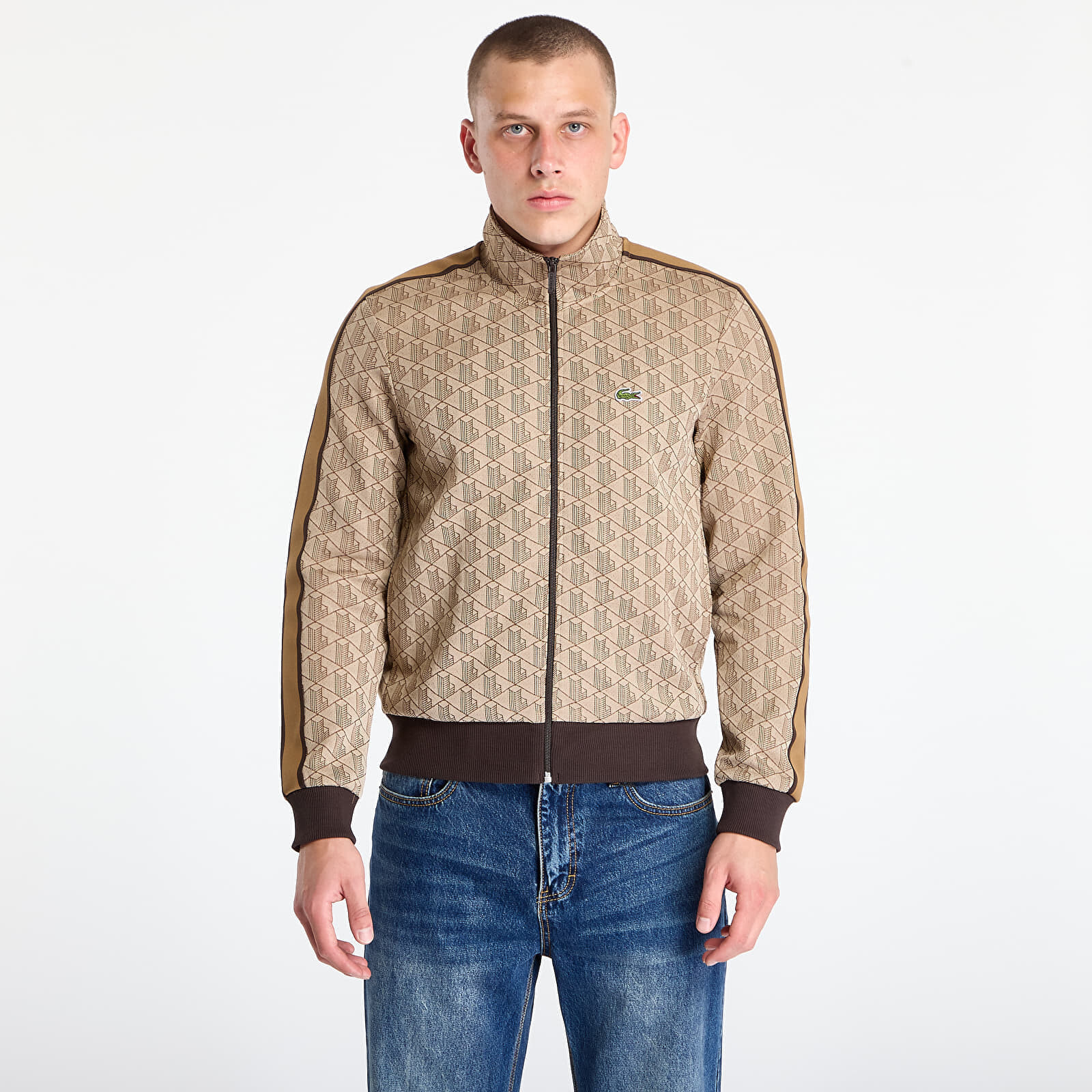 Mikina LACOSTE Men's Sweatshirt Croissant/ Cookie-Port 0 M