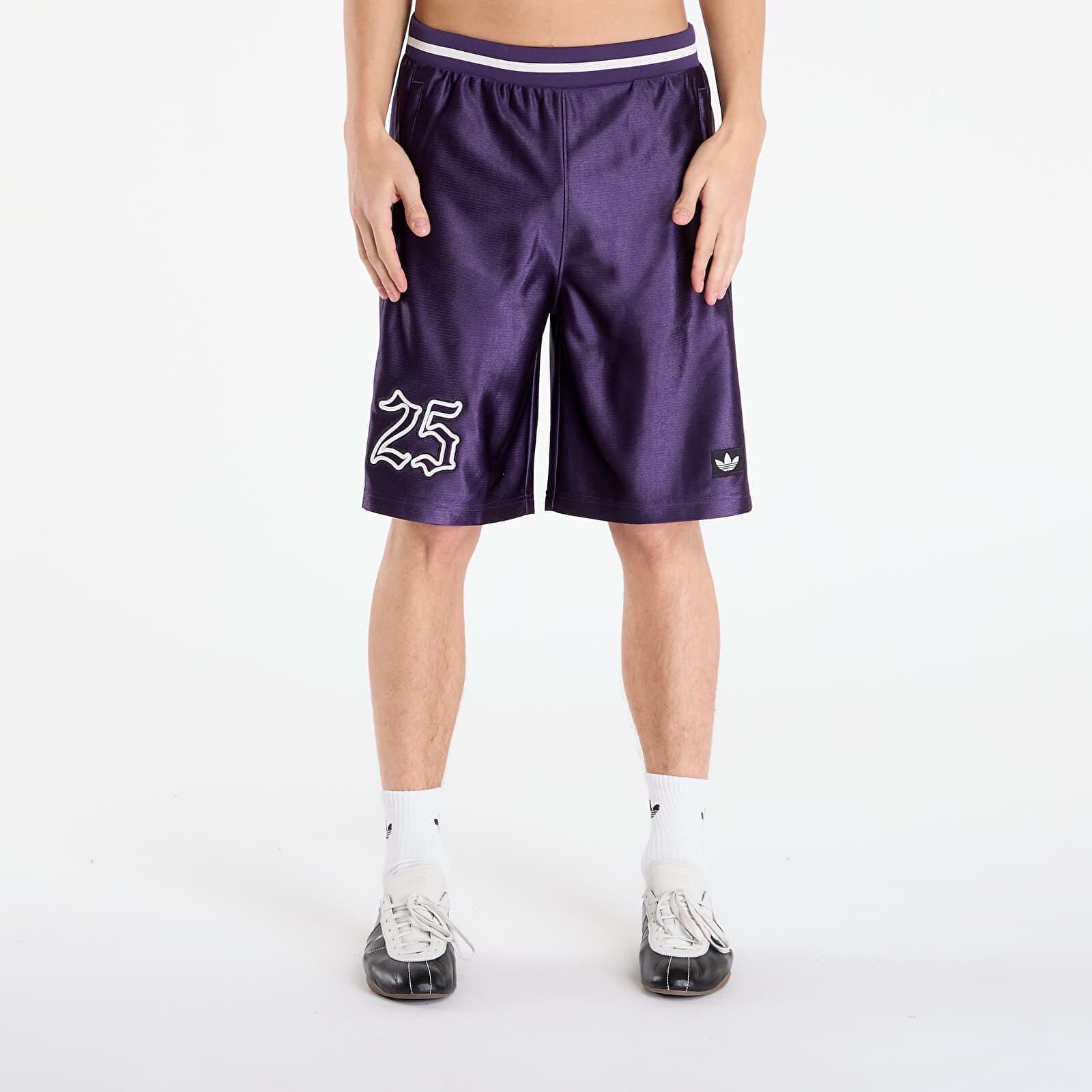 Šortky adidas Number Graphic Short Aurora Plum XL