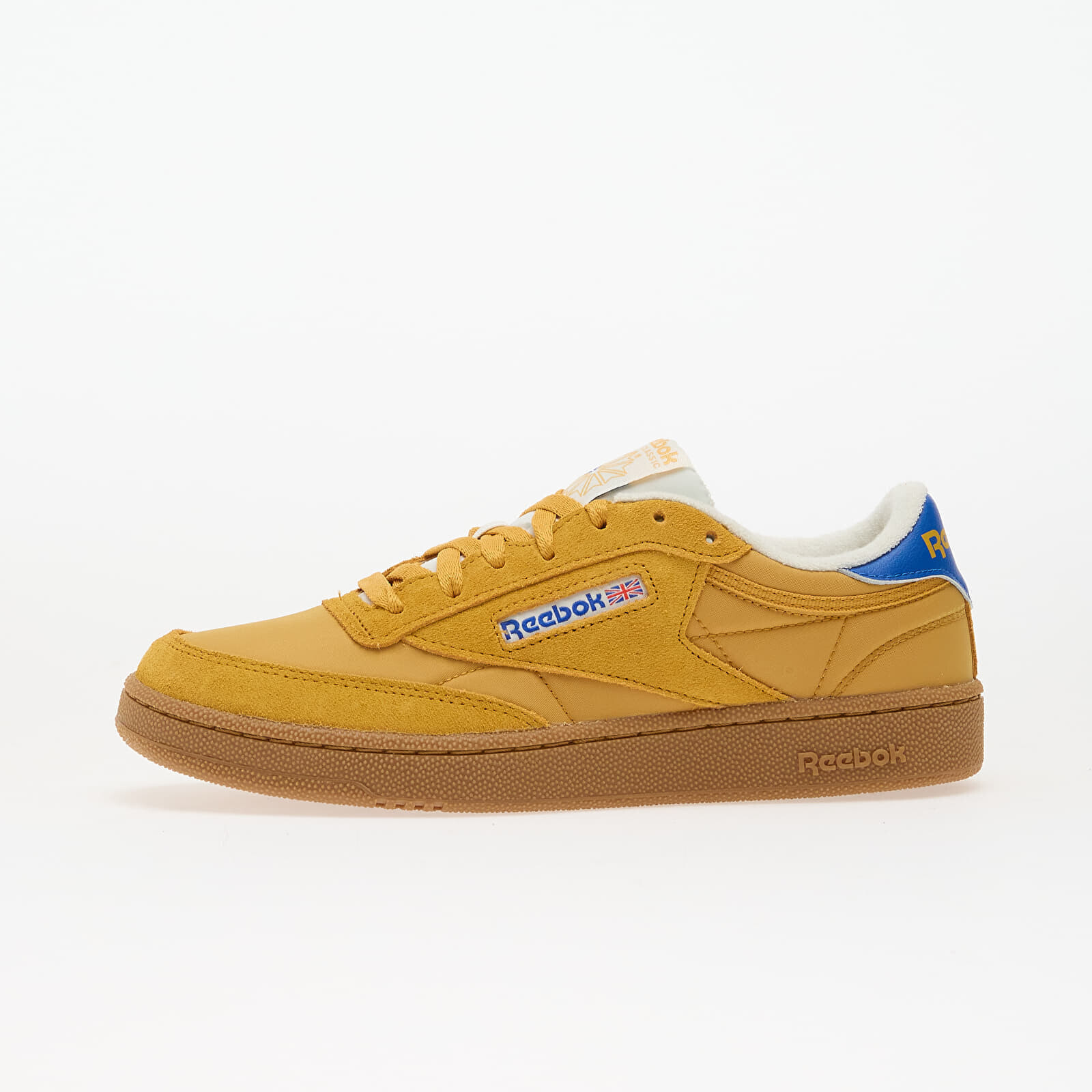 Tenisky Reebok Club C 85 Gritgold/ Optimumblue/ Gum EUR 47