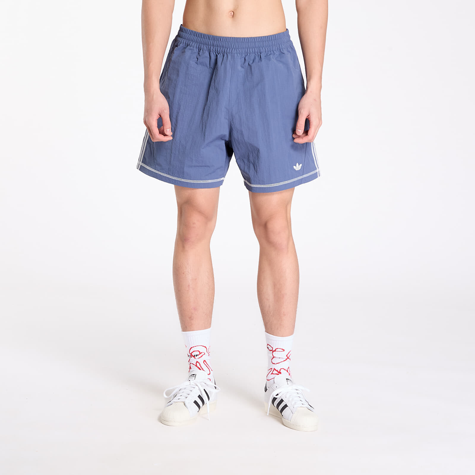 Šortky adidas Long Beach Nylon Short Preloved Ink M