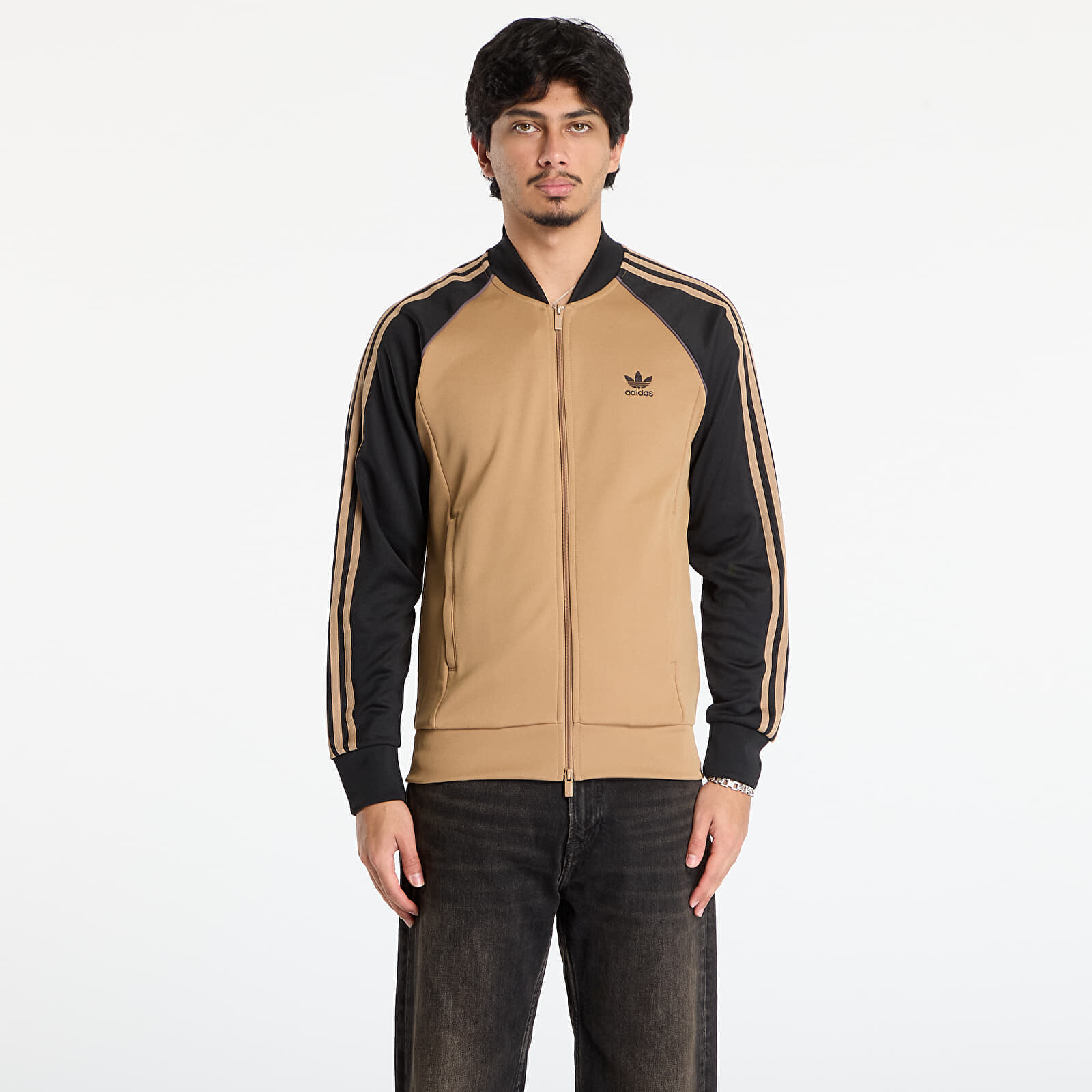 Bunda adidas Adicolor Classics SST Track Jacket Cardboard/ Black XL