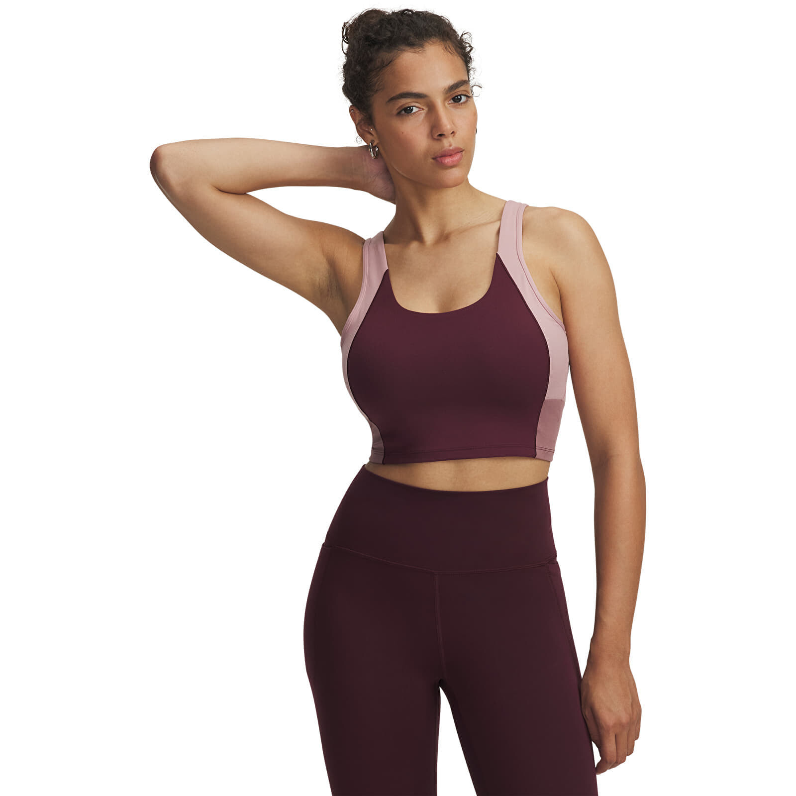 Tielko Under Armour Meridian Colorblock Tank Brown S