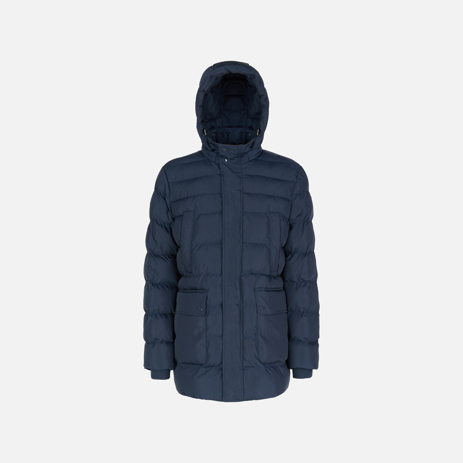 Tmavomodrá pánska parka Geox Leitan