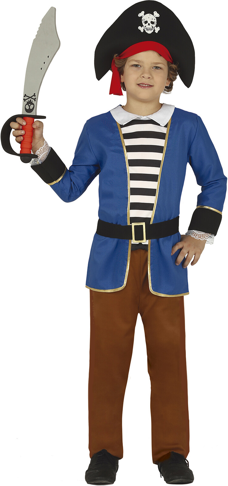Guirca Detský kostým - Pirát Veľkosť - deti: L: 129-137 cm