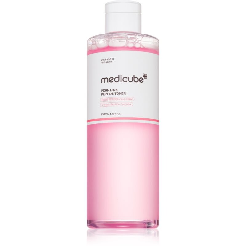 Medicube PDRN Pink Cica Soothing Toner rozjasňujúce pleťové tonikum pre spevnenie pleti 250 ml