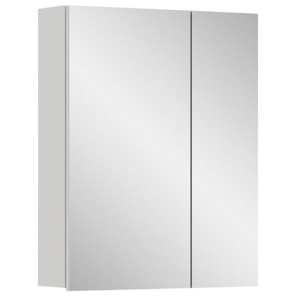 MID.YOU ZRKADLOVÁ SKRINKA, biela s vysokým leskom, biela, 60/77/18 cm