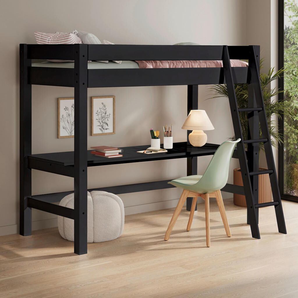 MID.YOU VYVÝŠENÁ POSTEĽ, čierna