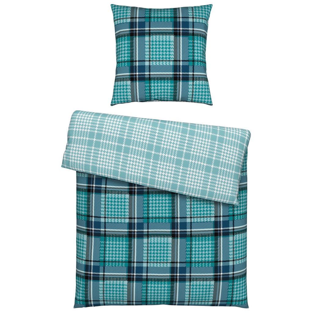 Novel OBOJSTRANNÁ POSTEĽNÁ BIELIZEŇ, renforcé, petrolejová, 135/200 cm