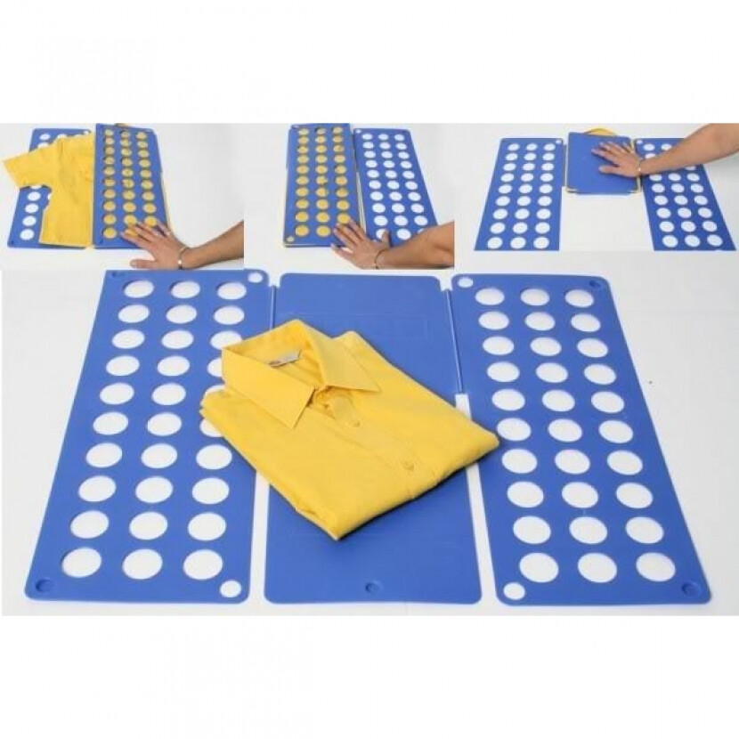 Doska na rýchloskladanie oblečenia detská - modrá