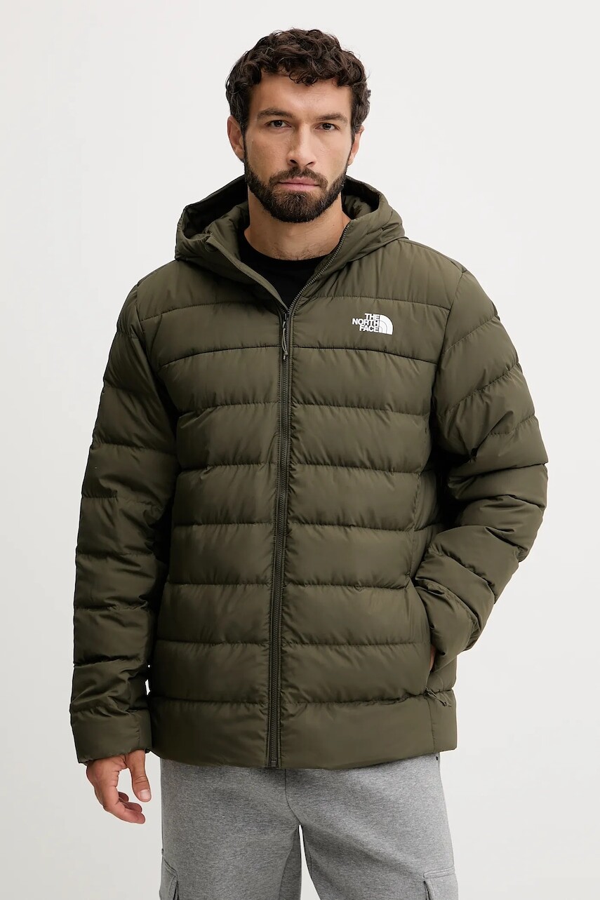 Bunda The North Face Aconcagua 3 zelená farba, prechodná, NF0A84I121L1