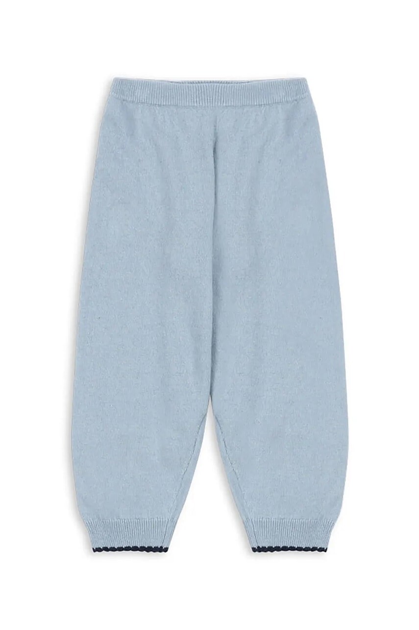 Detské legíny Konges Sløjd ALEXA KNIT PANTS modrá farba, jednofarebná, KS101391