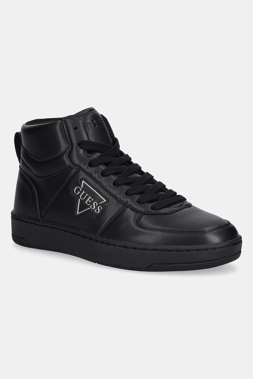 Tenisky Guess VENICE SNEAKER čierna farba, FMFICE ELE12