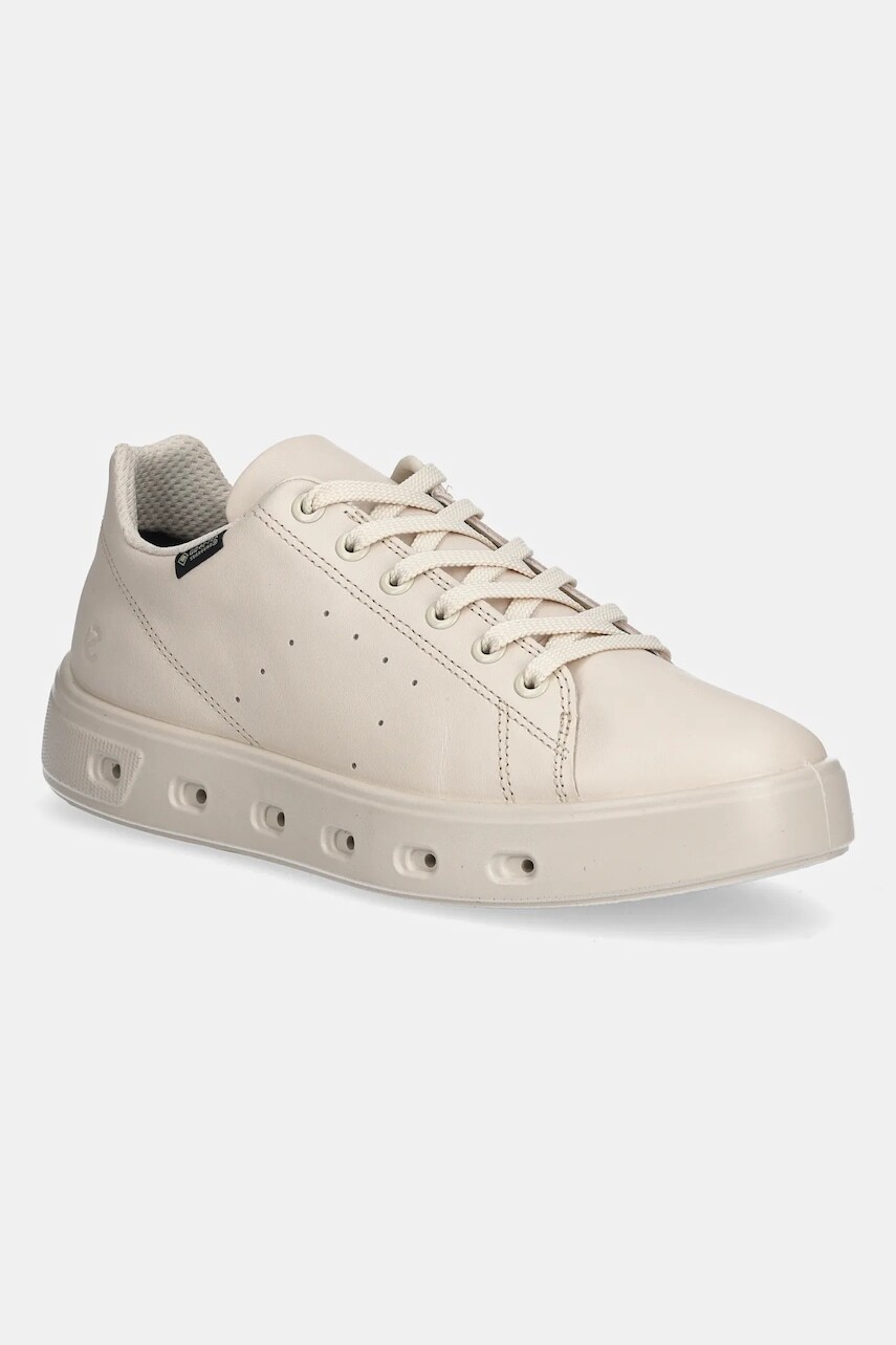 Kožené tenisky Ecco Street 720 Lea Gtxs béžová farba, 209763-01378