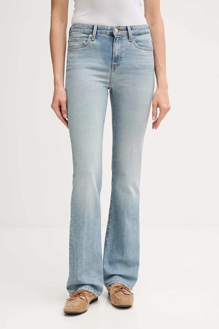 Rifle Tommy Hilfiger vysoký pás, WW0WW46730