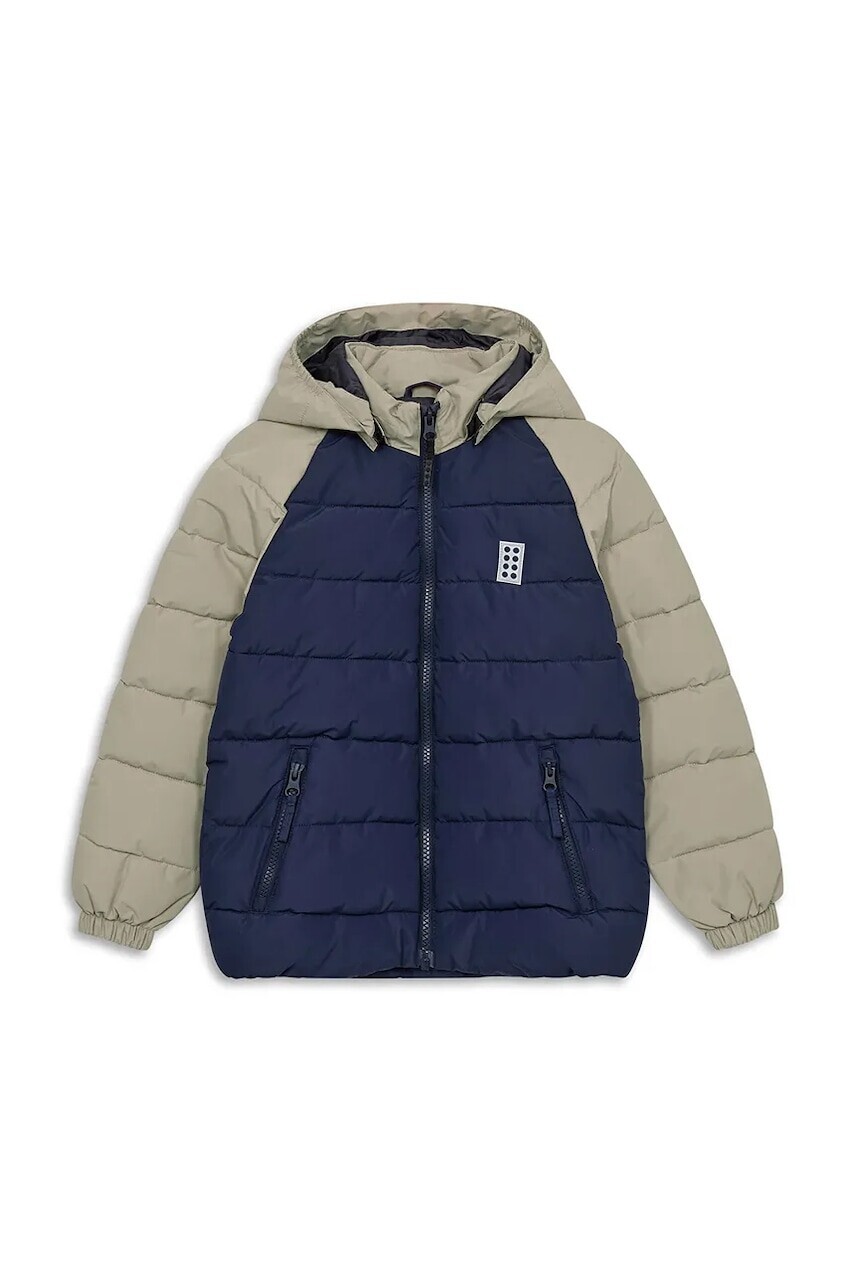 Detská bunda Lego LWJIPE 704 modrá farba, 22898