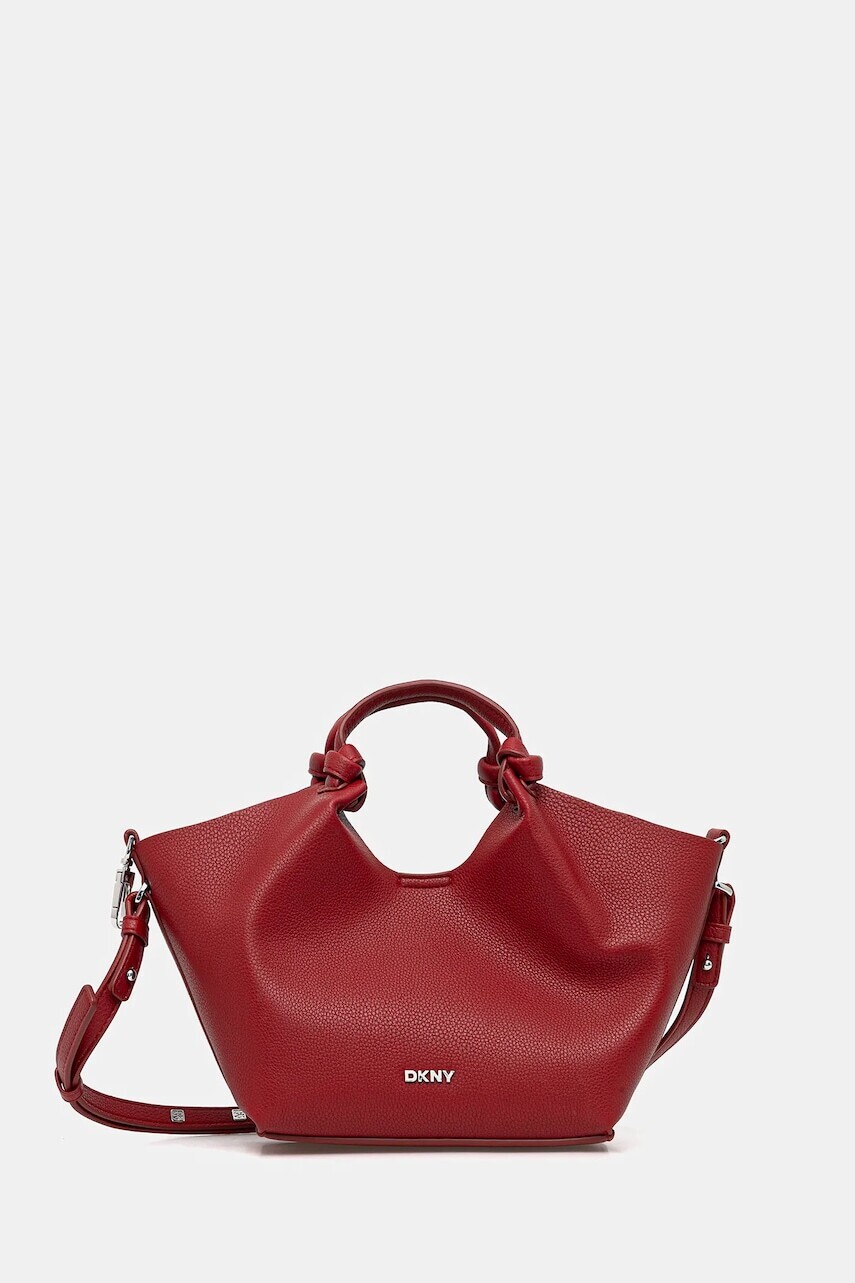 Kabelka Dkny PAULA hnedá farba, R53BAM60