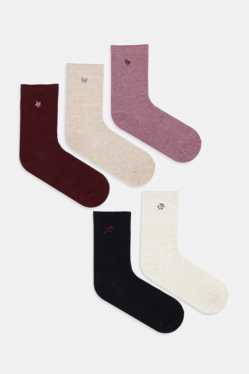 Bavlnené ponožky Medicine 5-pak viac farieb