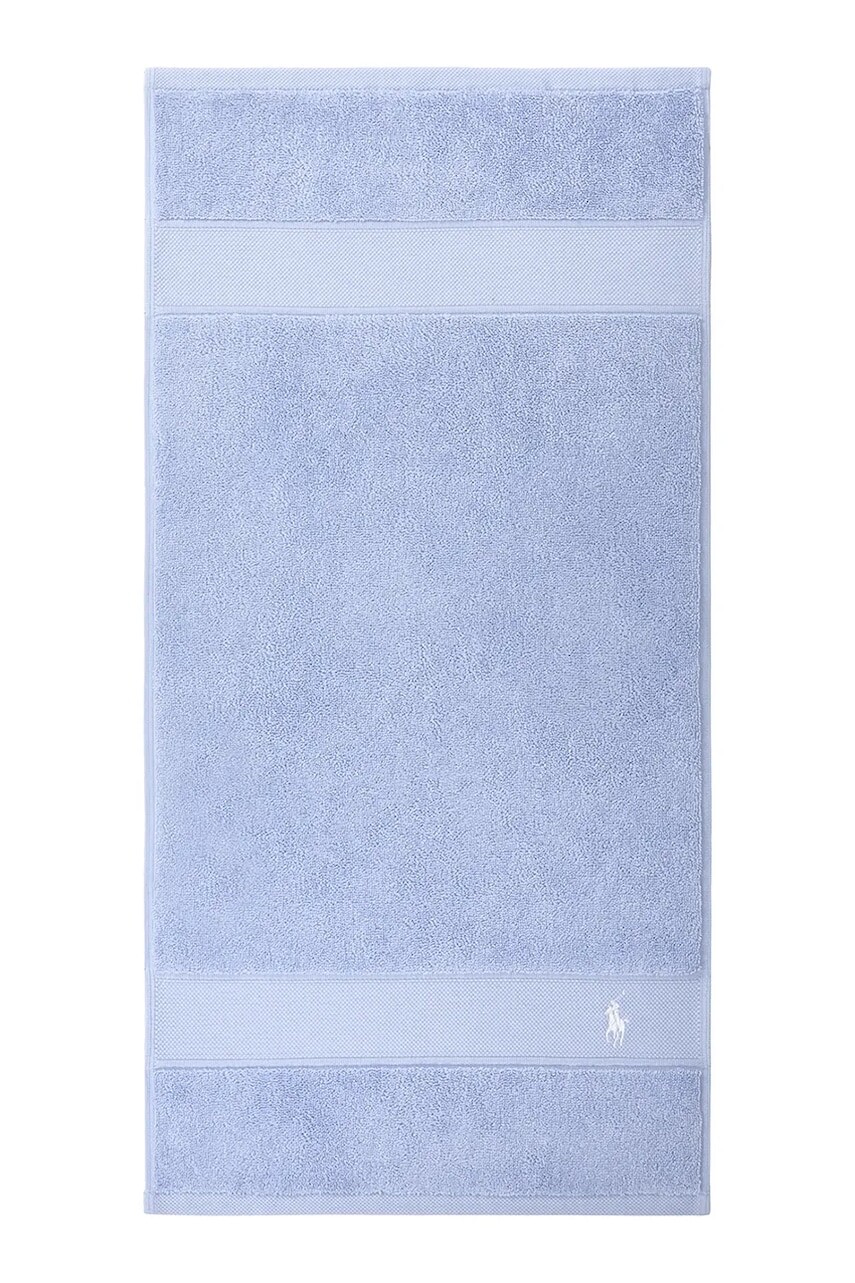 Malý bavlnený uterák Ralph Lauren POLOPLAY BlueOff 40 x 75 cm modrá farba