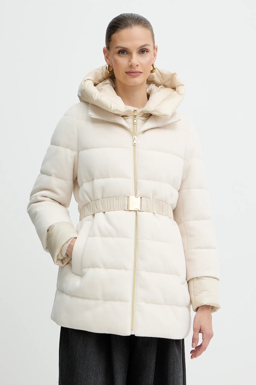 Bunda Marella Emme by Marella béžová farba, prechodná, 2525486102200