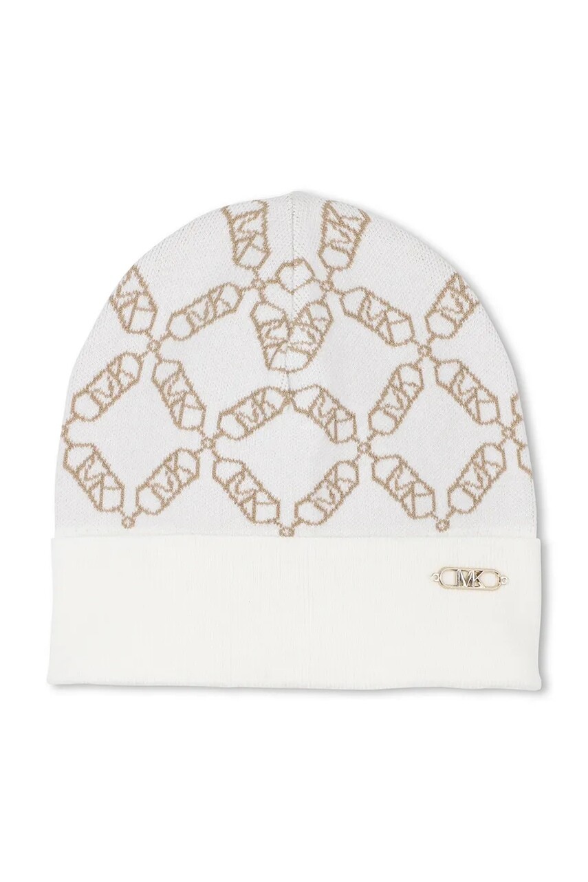 Detská čiapka Michael Kors biela farba biela, R30520