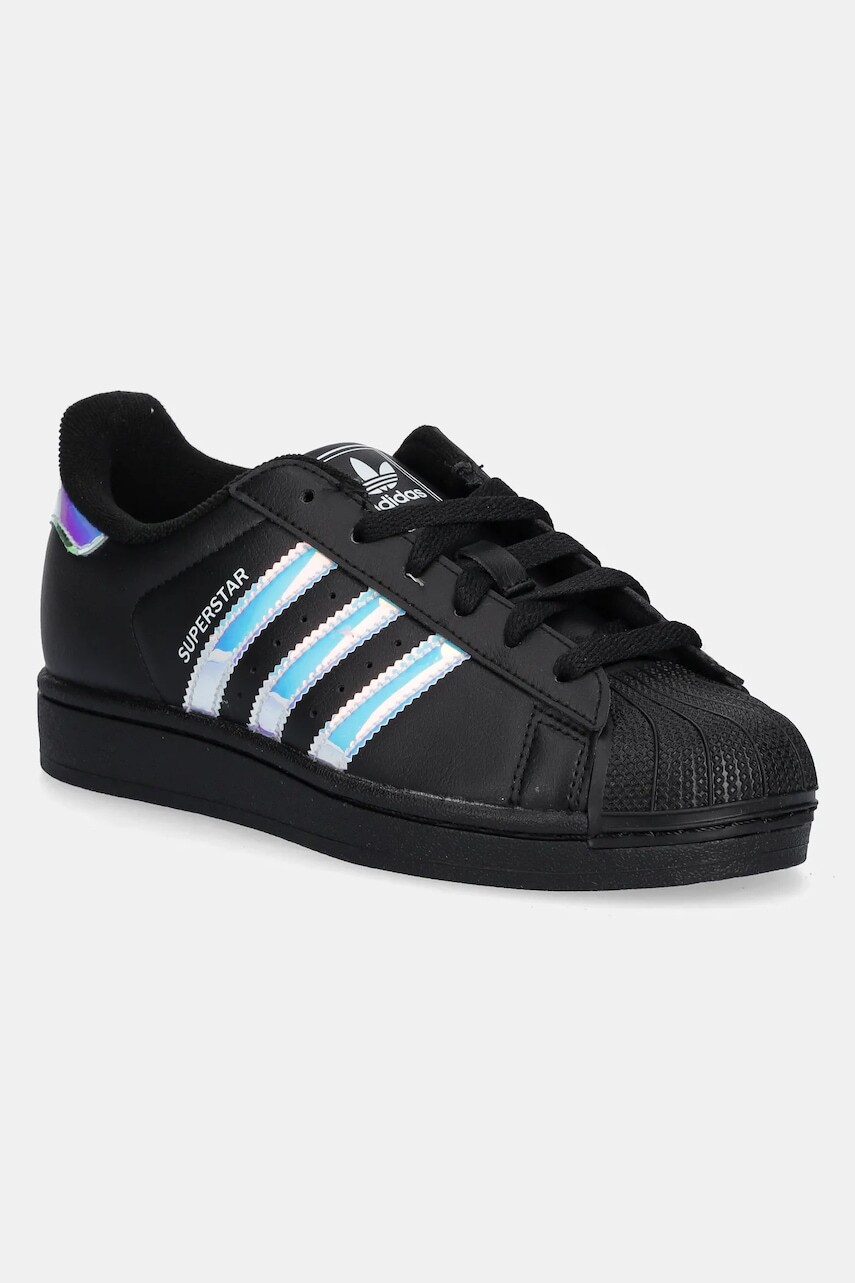 Detské tenisky adidas Originals SUPERSTAR II čierna farba, JQ2804