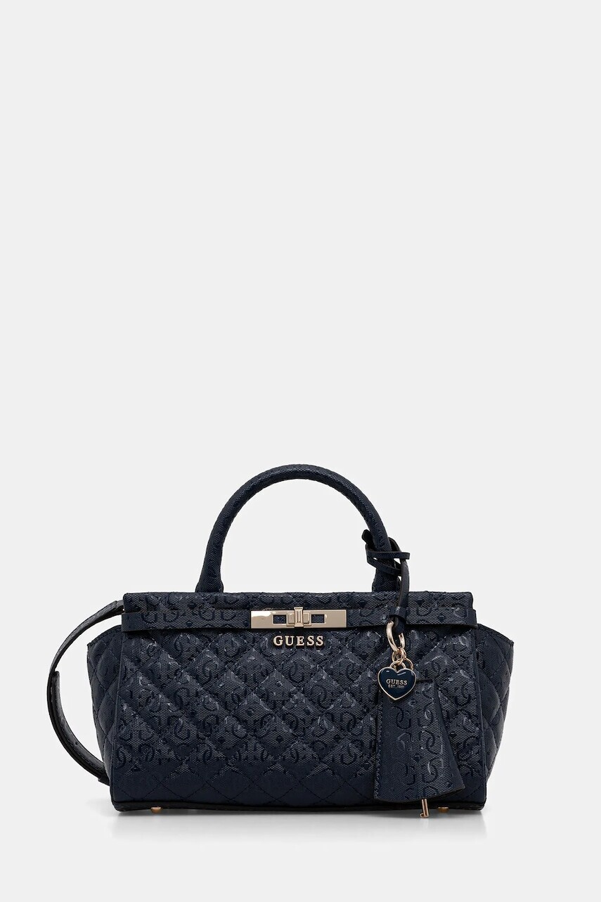 Kabelka Guess IDRA tmavomodrá farba, HWGG81 57050