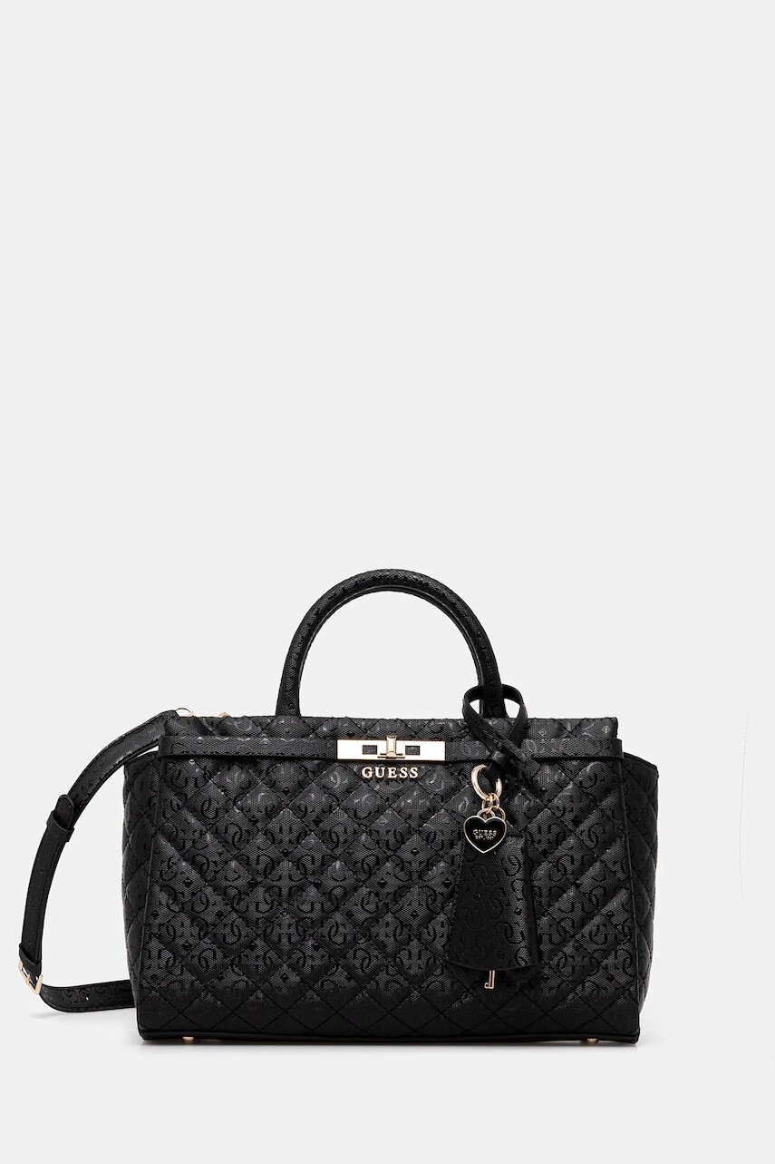 Kabelka Guess IDRA čierna farba, HWGG81 57060