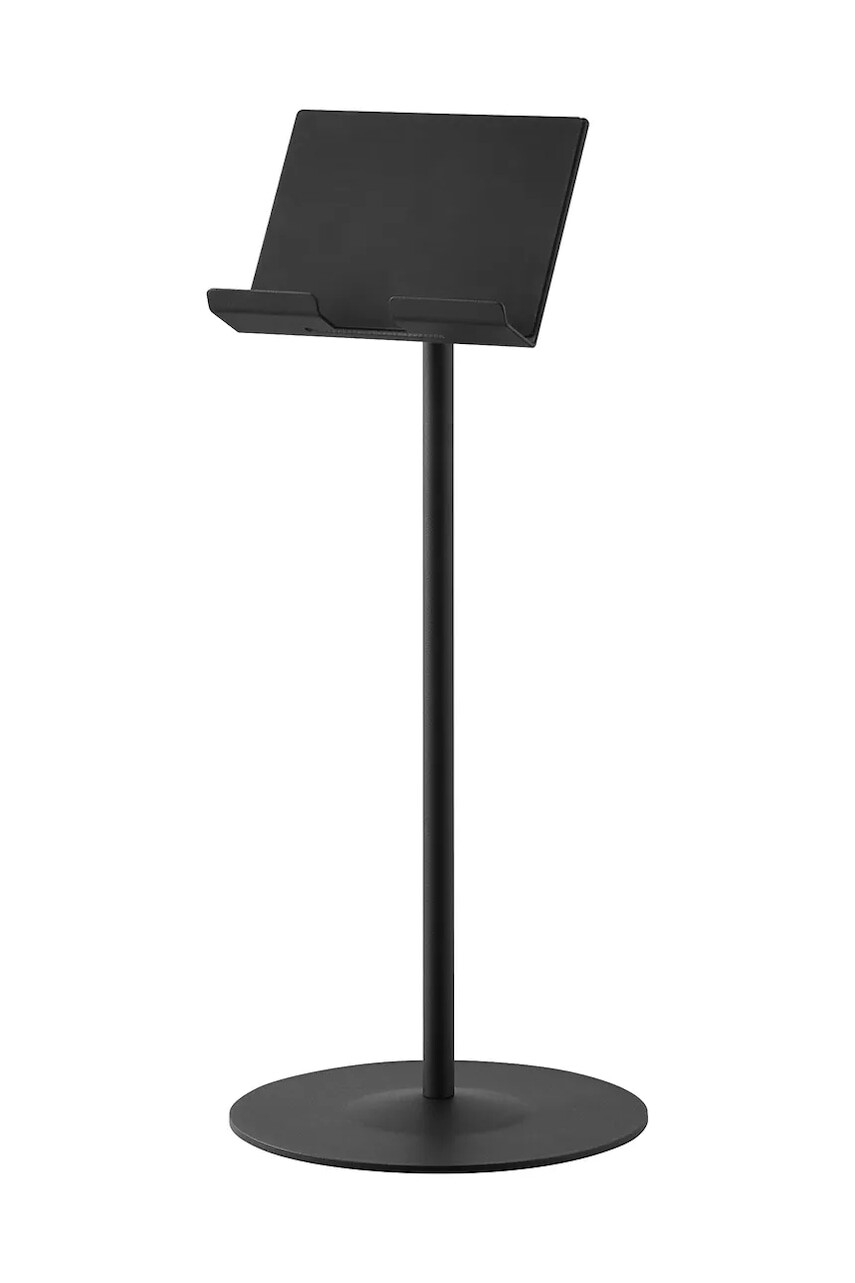 Nastaviteľný stojan na tablet Yamazaki Smart 17 x 17 x 40,8 - 65,8 cm. čierna farba