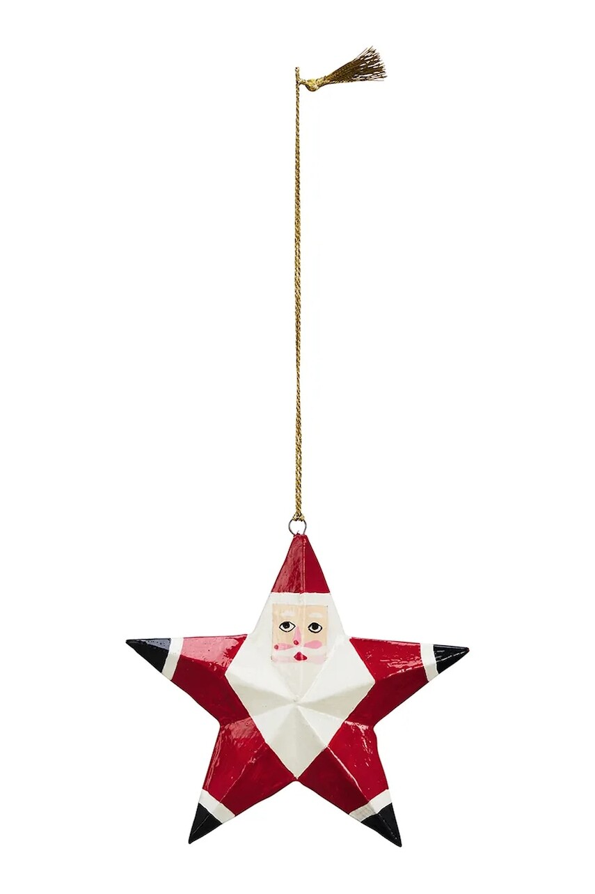 Vianočná dekoratívna figúrka Madam Stoltz 10 x 10 cm viac farieb
