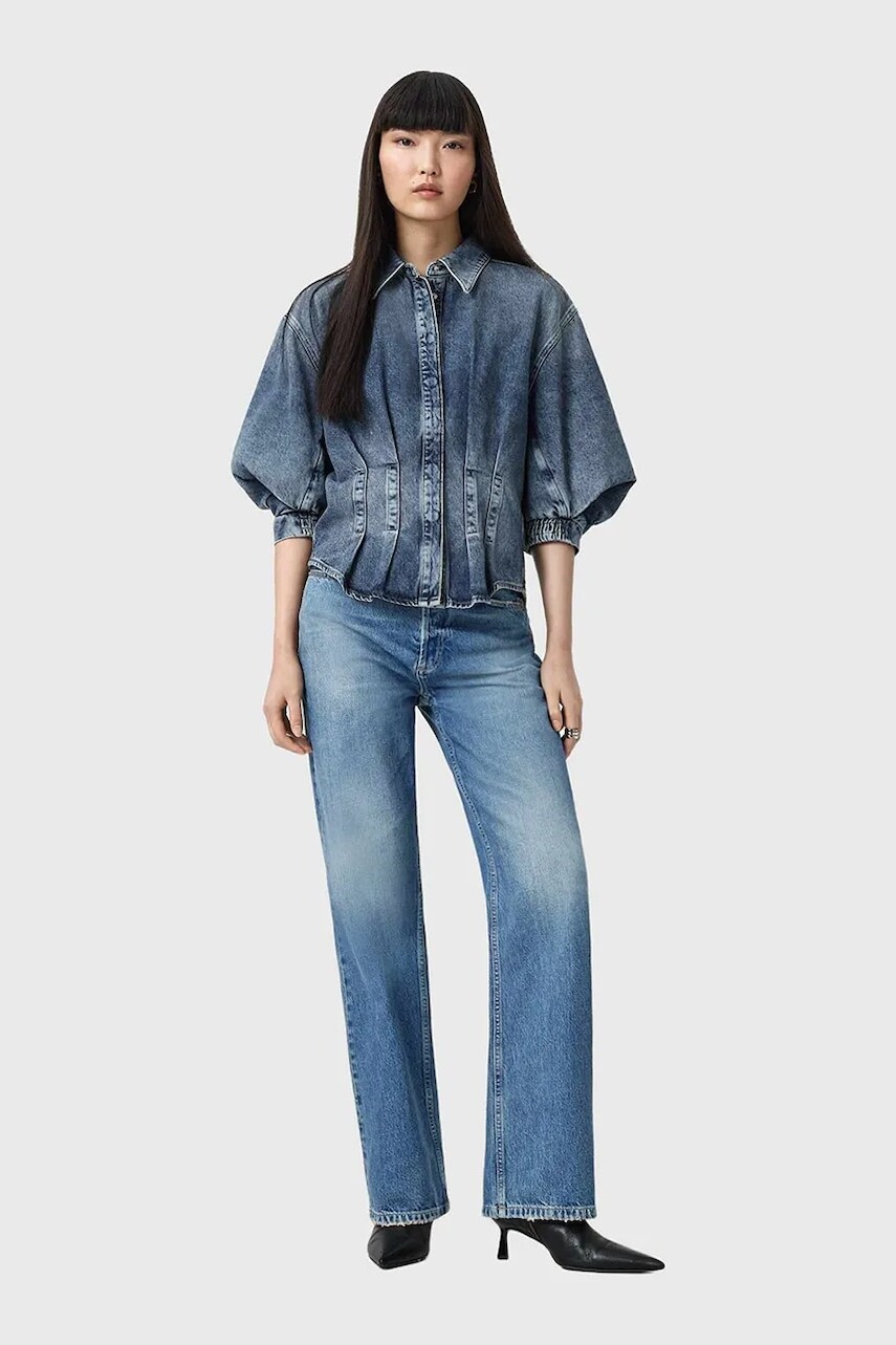 Rifle AllSaints BROOKLYN vysoký pás, W027ED